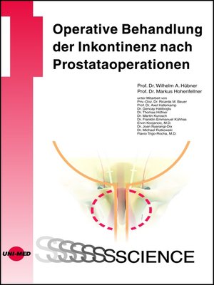 cover image of Operative Behandlung der Inkontinenz nach Prostataoperationen